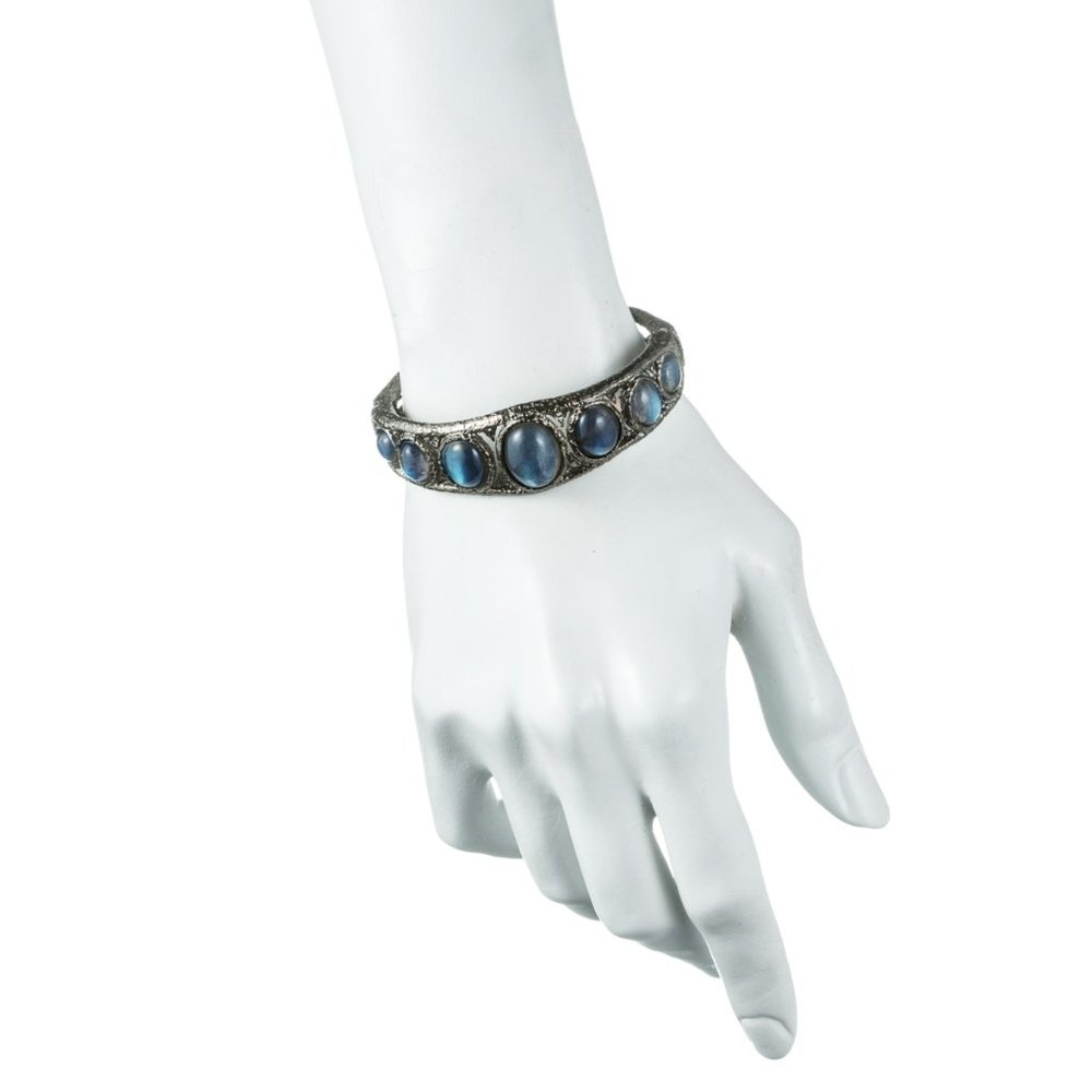 Hinged Ruthenium Bracelet - Picture 3 of 6